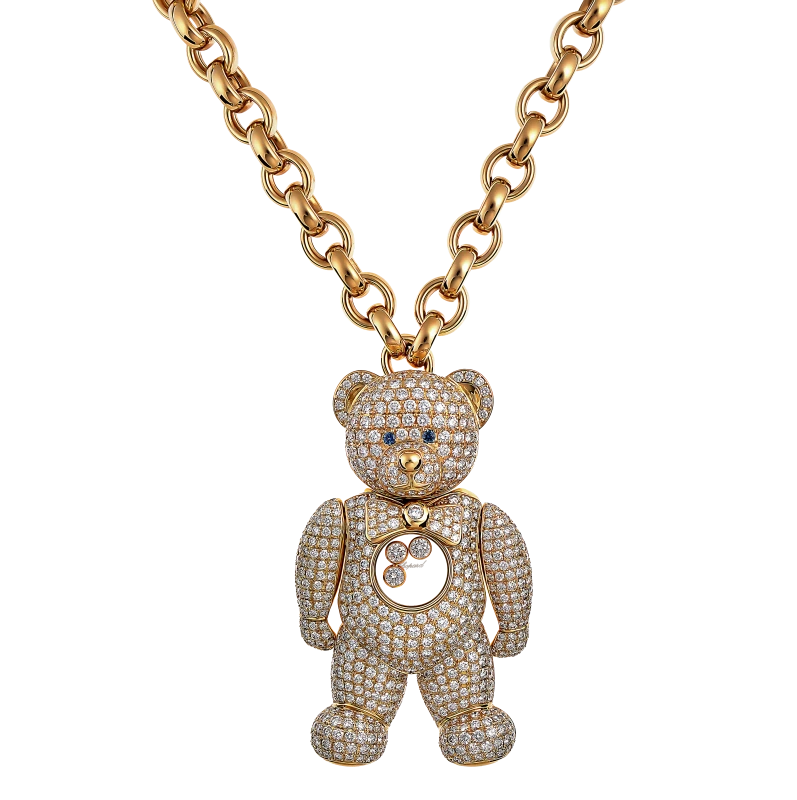Chopard HAPPY DIAMOND PENDANT TEDDY BEAR 79/2558/0-20 1