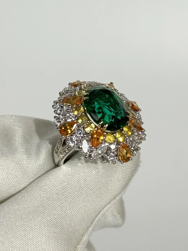 DeRosa Emerald ring 5.90 ct R115511447 3