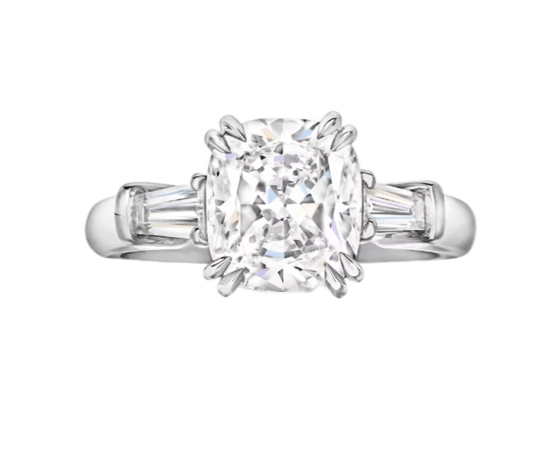 СЕРЬГИ NO NAME DIAMOND RING 4.00 CT F/VVS2 (GIA) NN4.00CT