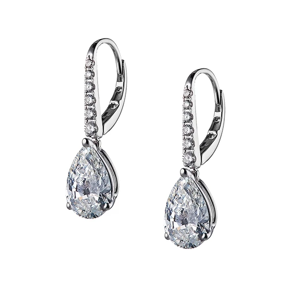 Earrings without a brand СЕРЬГИ С БРИЛЛИАНТАМИ 1.00 CT F/VS1 - 1.00 CT F/VS1 1.00 CT F/VS1 - 1.00 CT F/VS1