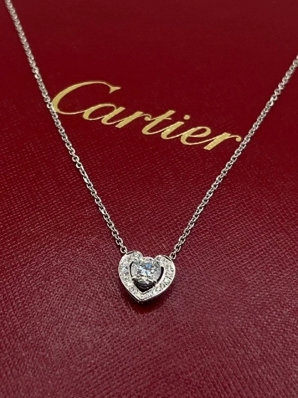 Cartier HEART 1.05 CT G/VS1 PENDANT О3050B 3