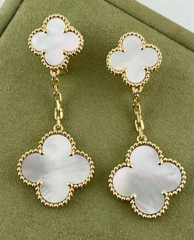 Van Cleef & Arpels MAGIC ALHAMBRA EARRINGS, 2 MOTIFS VCARD78800 3