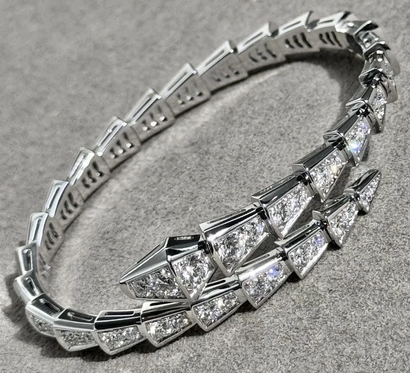 Bvlgari SERPENTI VIPER BRACELET (SIZE 16) 361140 4