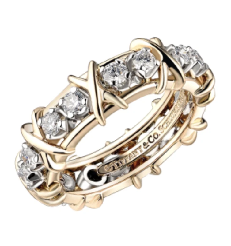 SIXTEEN STONE RING (SIZE 54)
