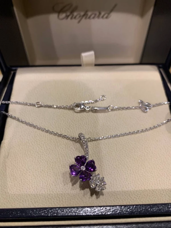 Chopard FOR YOU, AMETHYST AND DIAMONDS PENDANT 799371 3