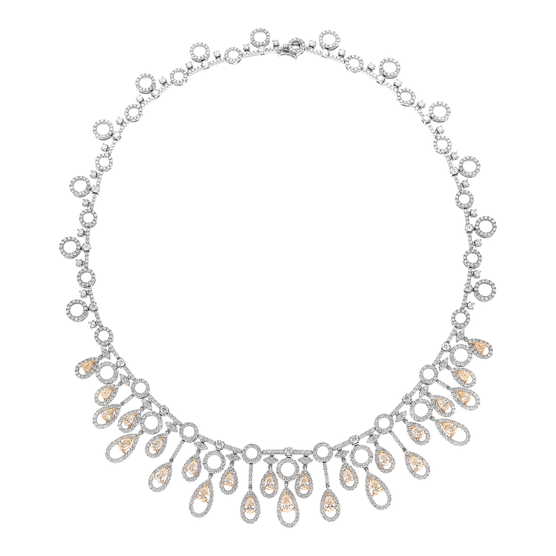 DIAMONDS 14.67 CT NECKLACE