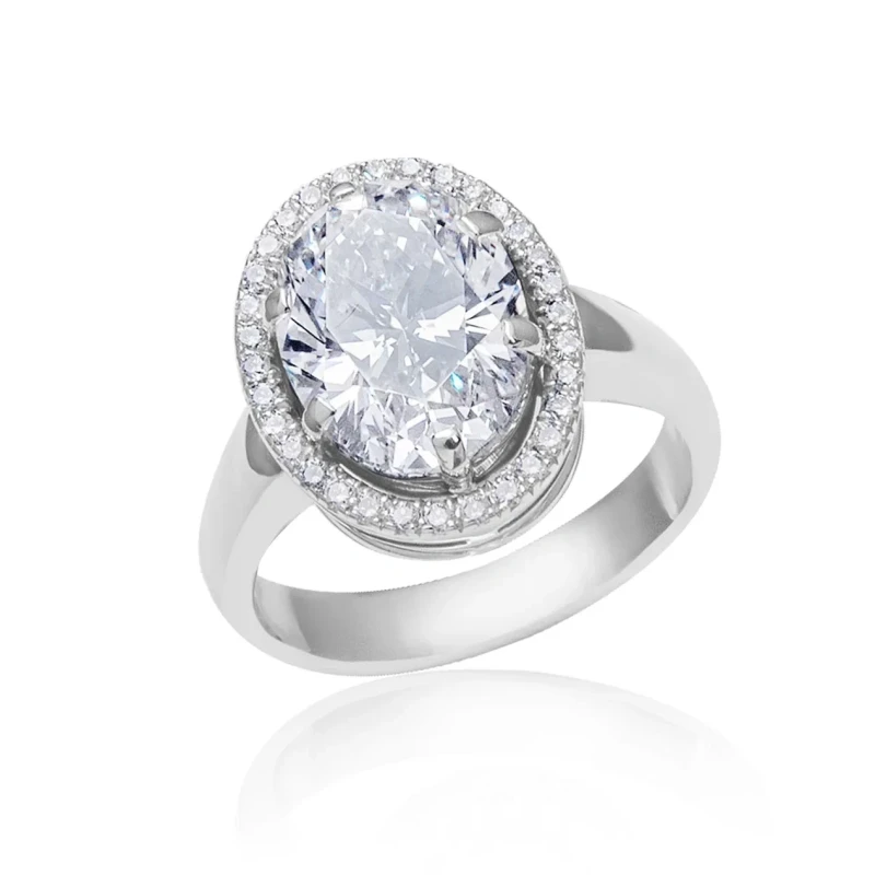 С БРИЛЛИАНТОМ 3.45 CT M/SI1