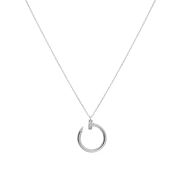 Juste un Clou pendant, diamonds