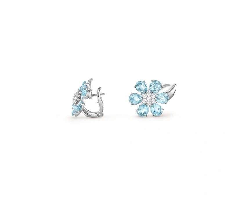 Van Cleef & Arpels Fleurs d’Hawaï Earrings VCARPHKB00 2