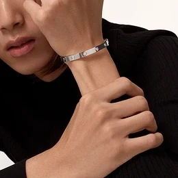 Cartier LOVE BRACELET, 10 DIAMONDS, WHITE GOLD (SIZE 17) B6070416 4