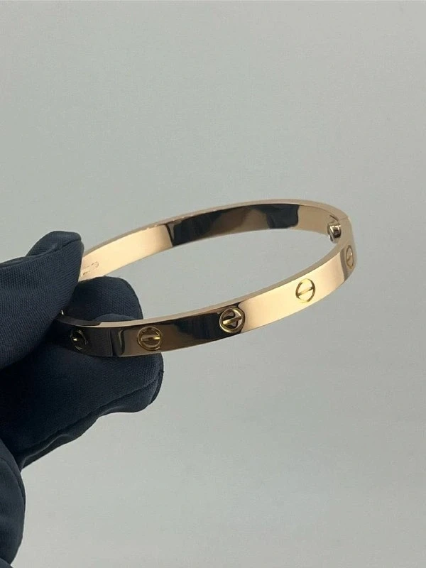 Cartier LOVE BRACELET, ROSE GOLD (SIZE 17) B6035617 3
