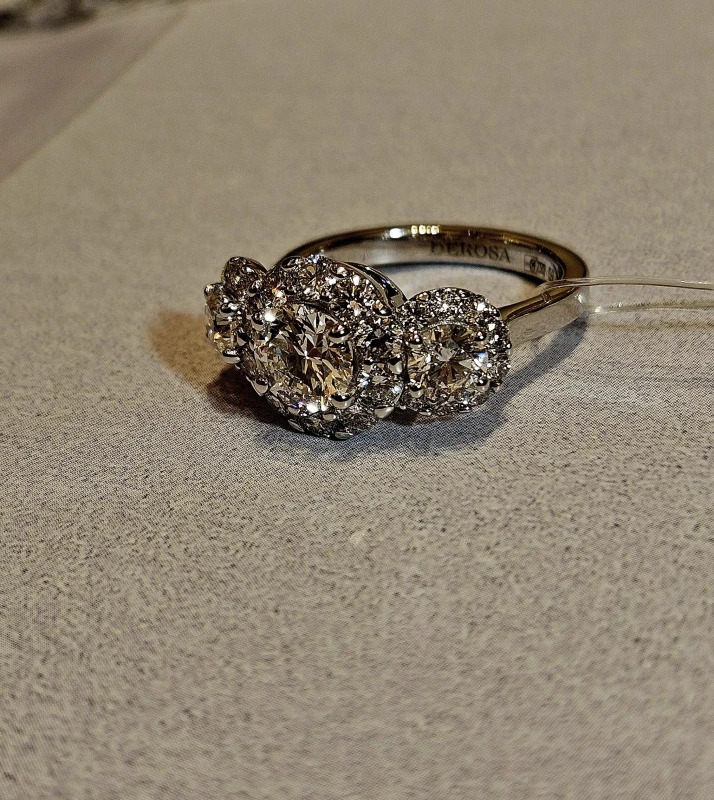 DeRosa DIAMONDS 2.86 CT RING (SIZE 17) R285940 5