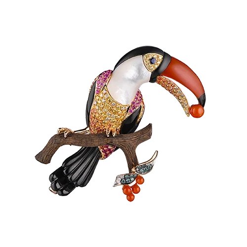 TOUCAN BROOCH