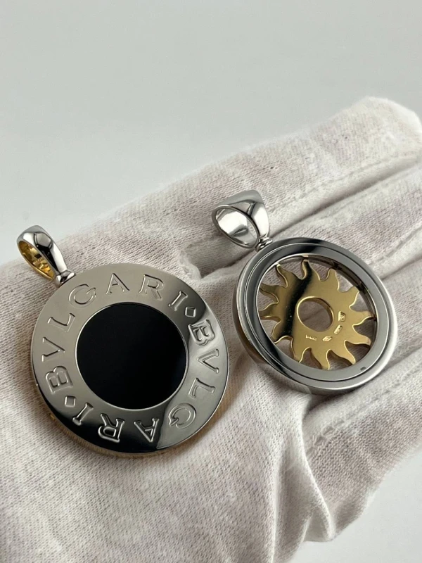Bvlgari BVLGARI TONDO SET, TWO PENDANTS ON THE CHAIN BVLGARI PENDANT SET 2