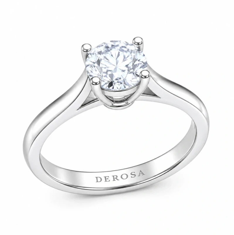 ROUND DIAMOND RING 1.06 CT (GIA)