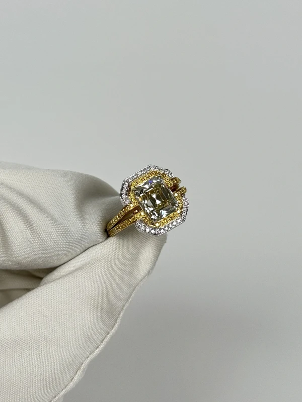 СЕРЬГИ NO NAME DIAMOND 4.28 CT N/VS2 RING NN4.28CTN/VS 3
