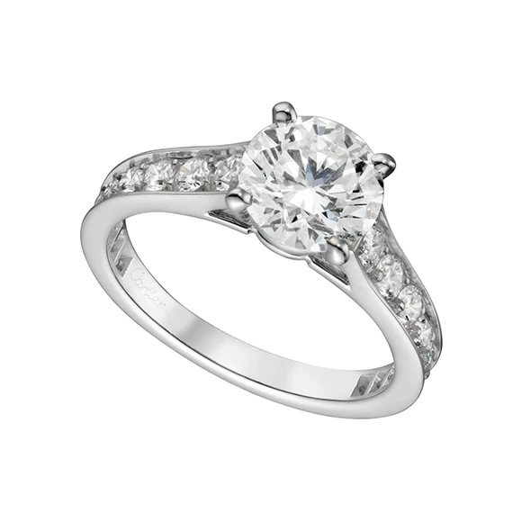 1895 SOLITAIRE RING 1,72 CT F/VS2