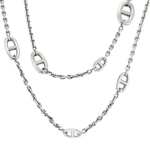 FARANDOLE SILVER 120 LONG NECKLACE