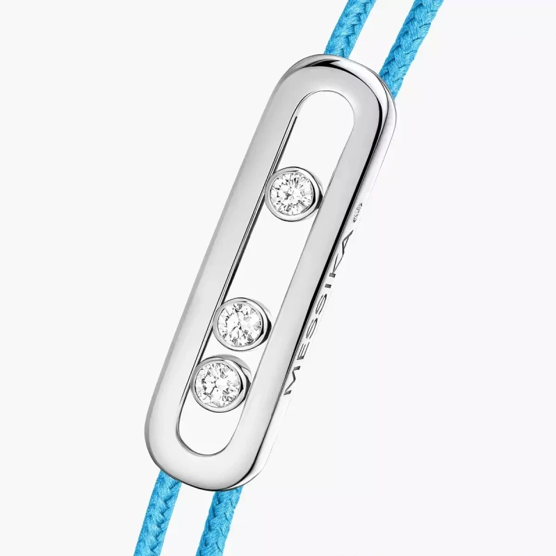 Messika MESSIKA CARE(S) BLUE CORD BRACELET 14661-WG 3