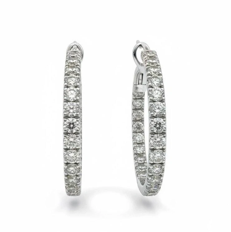 CRIVELLI Серьги с бриллиантами 3,40Ct 117-OR843-8 1