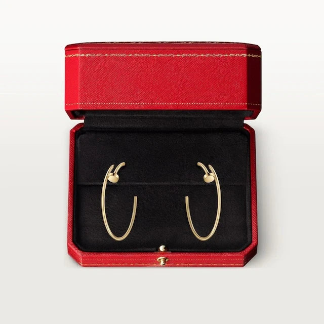 Cartier JUSTE UN CLOU HOOP EARRINGS, LARGE MODEL B8301525 5