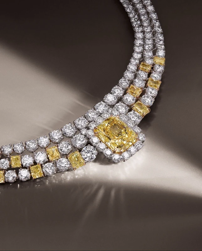 CRIVELLI EXCLUSIVE DIAMOND 144.57 CT NECKLACE 159-с802 4