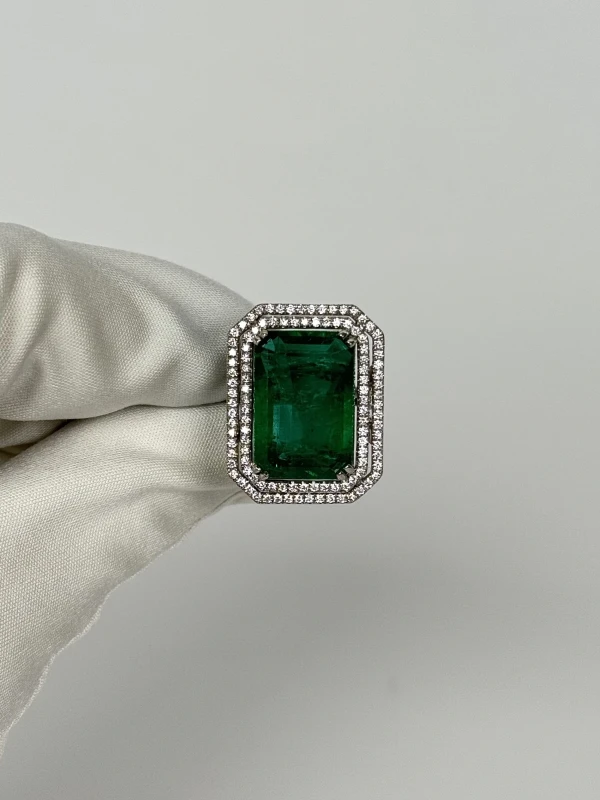 СЕРЬГИ NO NAME С ИЗУМРУДОМ 14.54 CT 14.54 CT 2