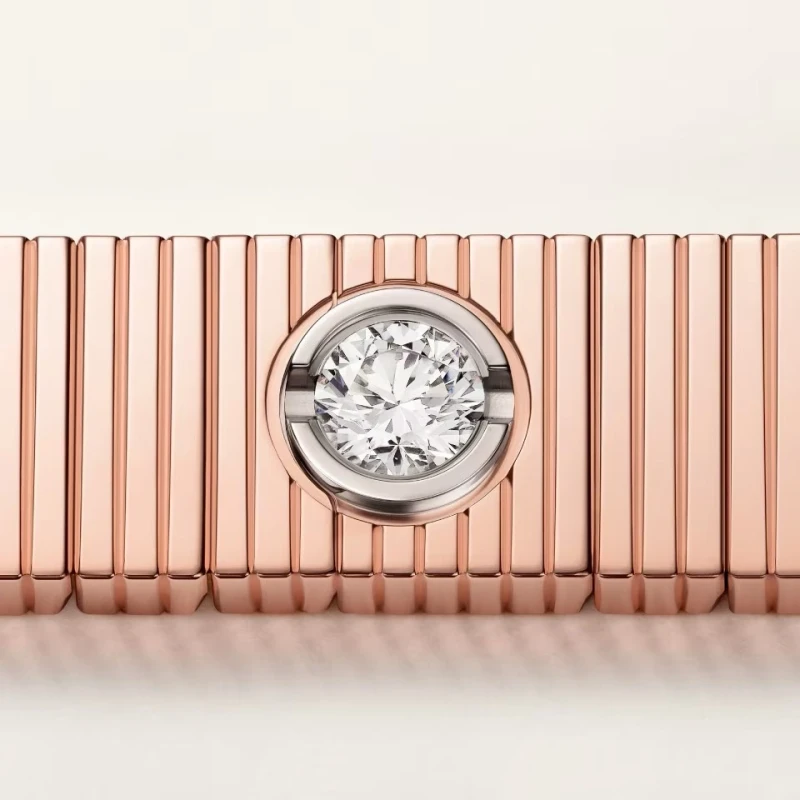 Cartier LOVE UNLIMITED BRACELET, FLEXIBLE, DIAMONDS (SIZE 18) B6094218 5
