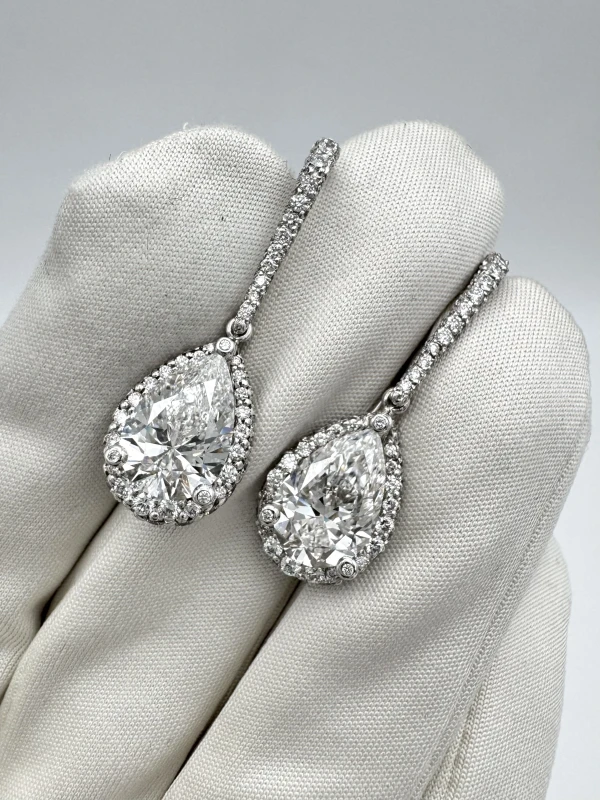 De Grisogono De Grisogono DIAMOND EARRINGS 3.01 CT E/VS2-3.03 CT E/VS2 De Grisogono 3