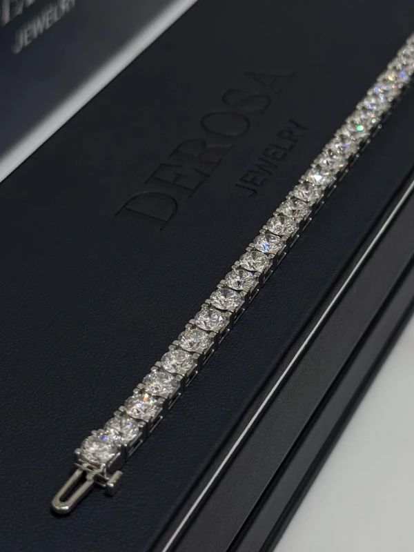 DeRosa ROUND DIAMONDS 15.57 CT BRACELET (SIZE 17) B567571 3
