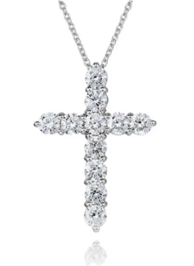 DIAMOND CROSS 2.05 CT F/VS-VS PENDANT