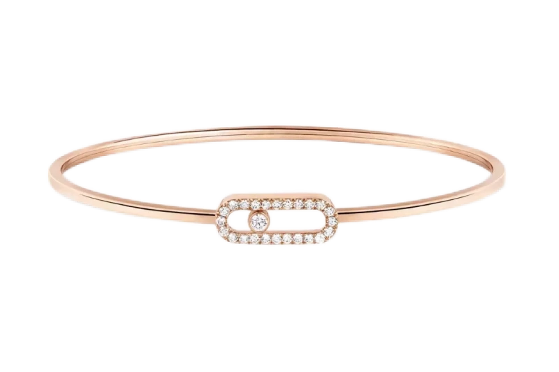 MESSIKA JONC FLEX MOVE UNO PAVÉ BRACELET 12057-PG