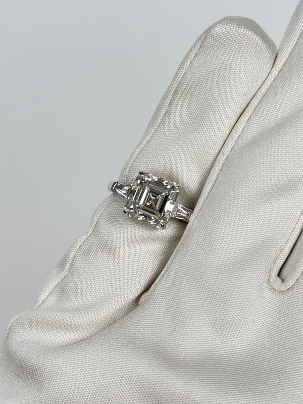 СЕРЬГИ NO NAME ASHER DIAMOND 4.01 CT H/VS1 RING (GIA) NN4.01H 5