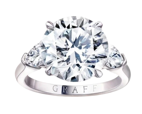 GRAFF ROUND DIAMOND 3.30 CT I/VS1 RING (GIA) GR3.30 1