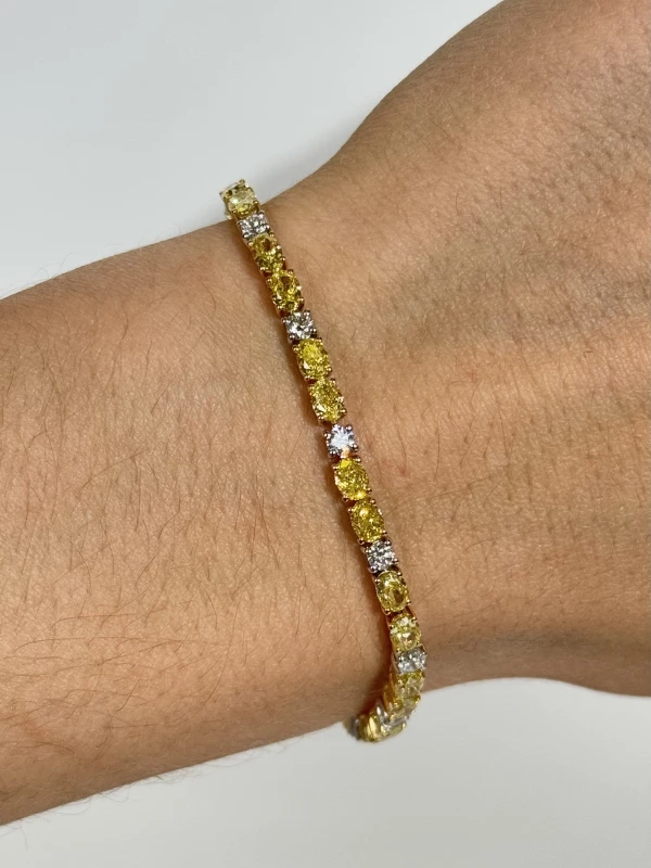 Verdi Jewellery БРАСЛЕТ С БРИЛЛИАНТАМИ 8.41 CT A16G 2