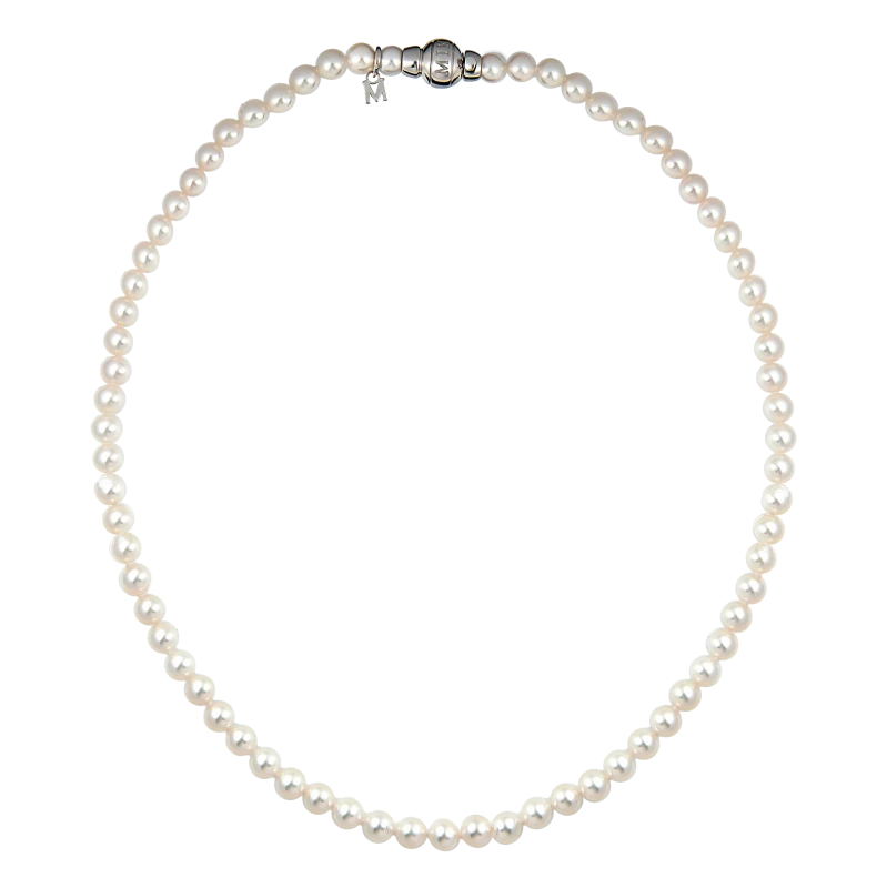 Мikimoto  PEARL 6.55 MM NECKLACE NP2AW16055 1