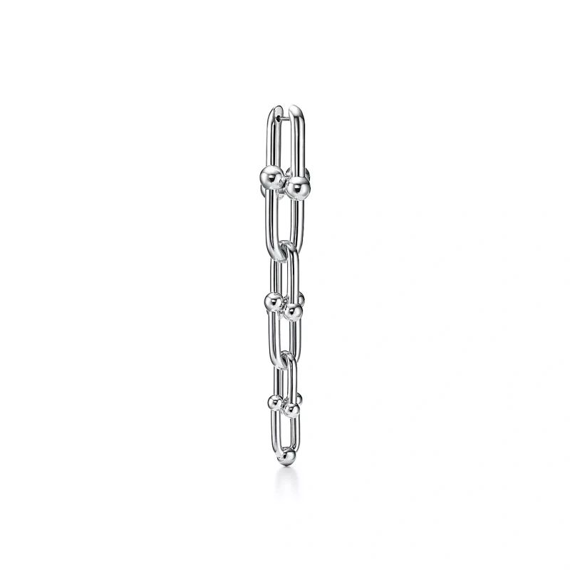 Tiffany & Co Tiffany HardWear Graduated Link Earrings in Sterling Silver 60013154 2