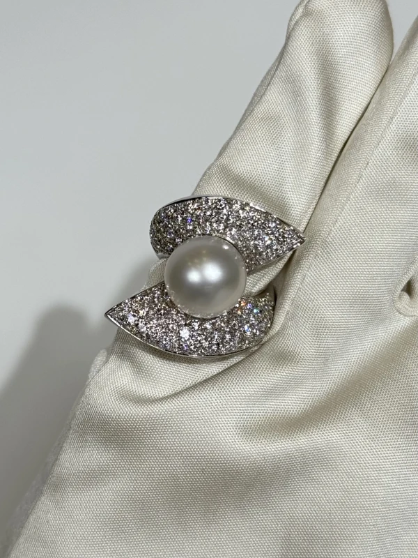 UTOPIA PEARL 12.5 MM RING (SIZE 54) H5A1BB04 4