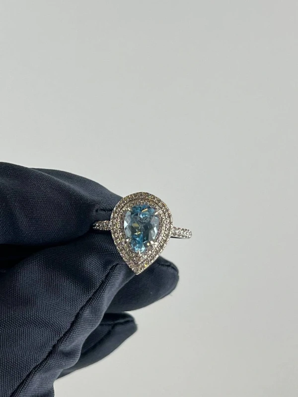 Tiffany & Co SOLESTE TANZANITE 1.25 CT RING (SIZE 52) T&CO1.25 5