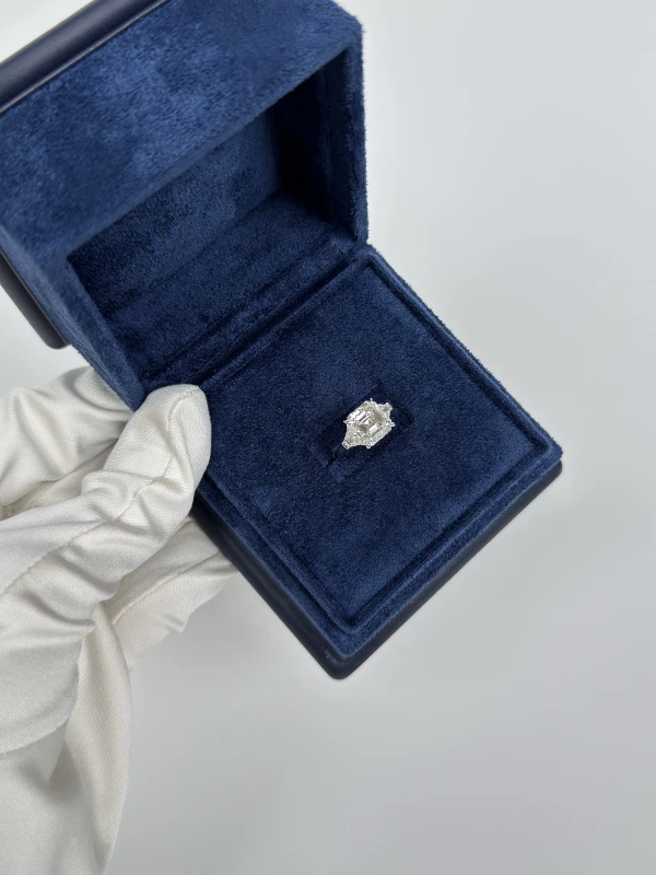 СЕРЬГИ NO NAME ASHER DIAMOND 4.15 CT H/VVS2 RING (GIA) NN4.15H 5