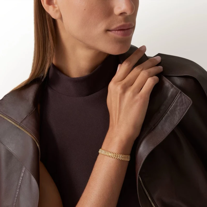 Cartier CLASH DE CARTIER BRACELET, FLEXIBLE, DOUBLE ROW (SIZE 15) N6730615 2