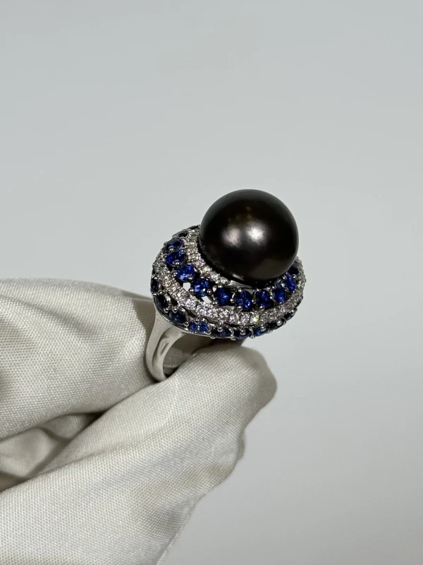 UTOPIA SAPPHIRE & DIAMOND PEARL SET utopia 6