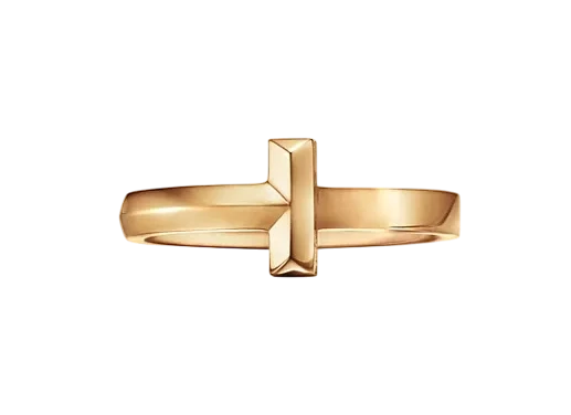 Tiffany T Ring in Yellow Gold (SIZE 59)