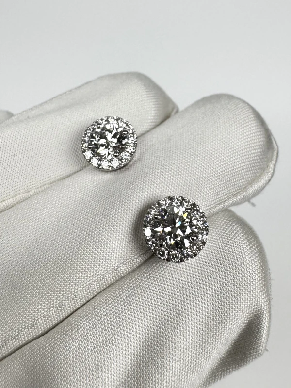 DeRosa DIAMOND EARRINGS 0.70-0.70 CT F/VS1-VS2 (GIA) E4661804 4