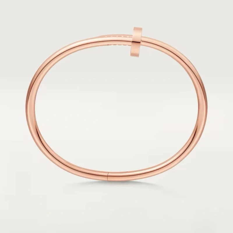 Cartier JUSTE UN CLOU BRACELET, ROSE  GOLD (SIZE 15) B6048115 4