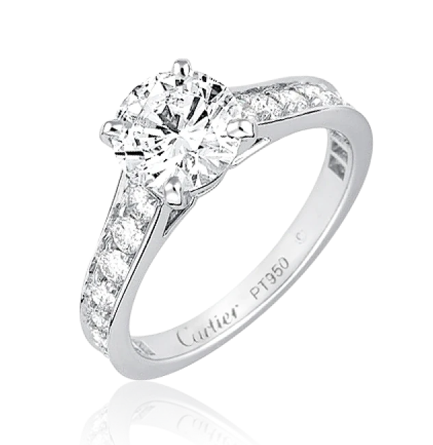 1895 SOLITAIRE 1.29 CT H/VV2 RING (SIZE 52) GIA