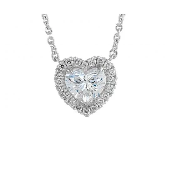 HEART 1.01 CT F/VS2 PENDANT (GIA)