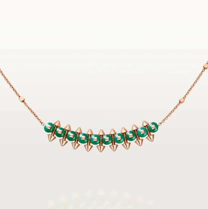 Cartier Clash de Cartier pendant, green-dyed agate B7225016 2