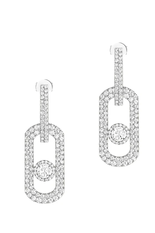 So Move XL Pavé Earrings