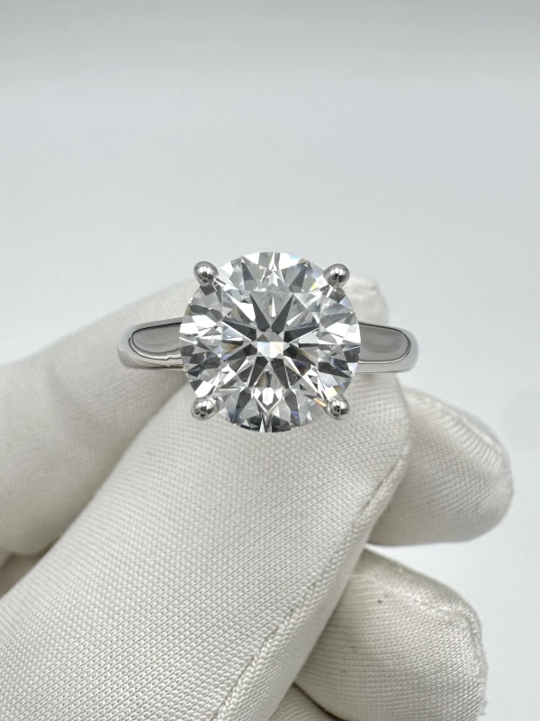 Cartier SOLITAIRE 1895 3.05 CT E/VVS2 RING (GIA) SIZE 52 N4807952 2